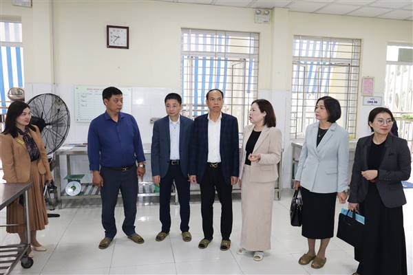 Giám sát việc thực hiện chính sách, pháp luật về giáo dục và đào tạo tại Trường Tiểu học Nguyễn Văn Tố và Trường Mầm non Kim Đồng I (quận Lê Chân)