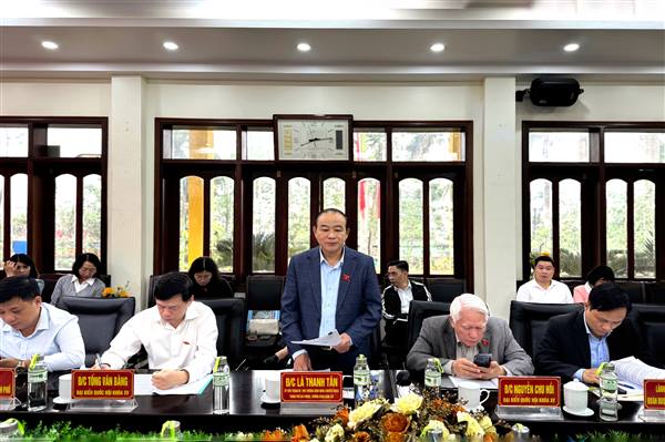 Đoàn đại biểu Quốc hội thành phố giám sát việc sử dụng vốn nhà nước tại Công ty TNHH MTV Khai thác công trình thủy lợi Đa Độ