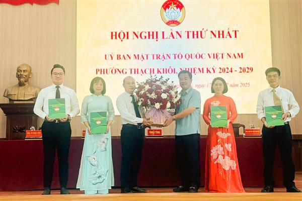 Phường Thạch Khôi tổ chức Hội nghị Ủy ban MTTQ Việt Nam lần thứ nhất, nhiệm kỳ 2024–2029