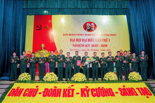 Đảng bộ Ban Chỉ huy BĐBP Hải Phòng tập trung xây dựng lực lượng vững mạnh, hiện đại, đáp ứng yêu cầu nhiệm vụ trong tình hình mới