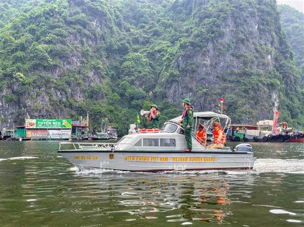Bộ đội Biên phòng Hải Phòng triển khai đồng bộ các biện pháp ứng phó với Bão số 3 (WIPHA)
