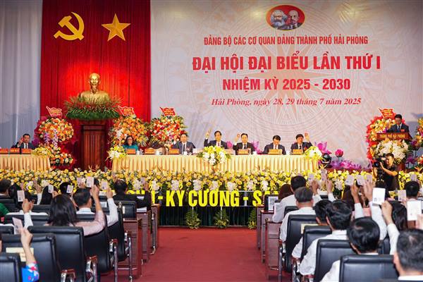 Phiên trù bị Đại hội đại biểu Đảng bộ Các cơ quan Đảng thành phố lần thứ I, nhiệm kỳ 2025 - 2030