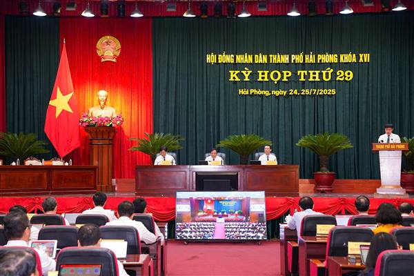 Khai mạc Kỳ họp thứ 29 - Kỳ họp thường lệ giữa năm 2025&nbsp;HĐND thành phố khóa XVI, nhiệm kỳ 2021 - 2026