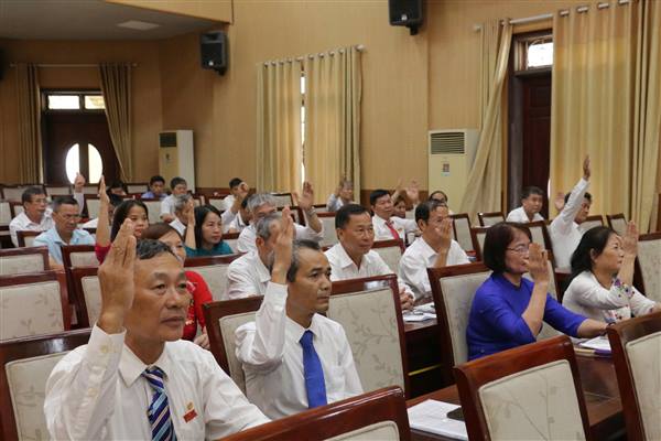 Kỳ họp thứ 2 HĐND phường Hải Dương xem xét, thông qua nhiều nội dung quan trọng liên quan đến nhiệm vụ phát triển kinh tế - xã hội của địa phương