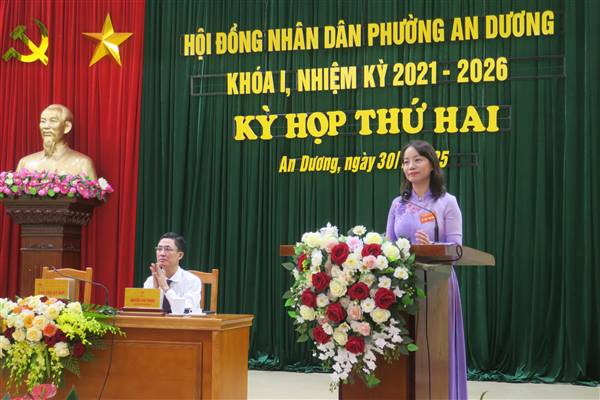 HĐND phường An Dương tập trung triển khai Nghị quyết, quyết tâm hoàn thành các mục tiêu phát triển năm 2025