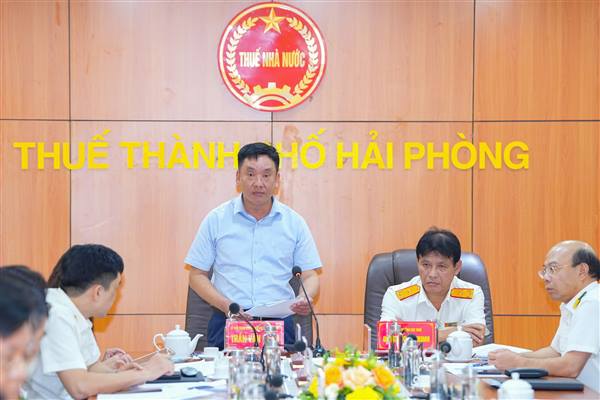 Ngành Thuế Hải Phòng quyết liệt triển khai nhiệm vụ thu ngân sách 6 tháng cuối năm 2025