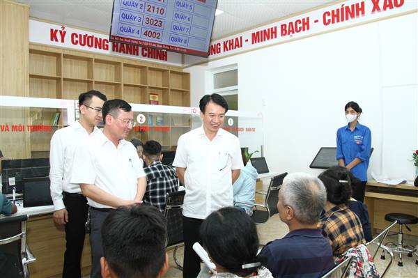 Phường An Phong tích cực chuẩn bị Đại hội Đảng bộ lần thứ I, nâng cao hiệu quả vận hành Trung tâm phục vụ hành chính công