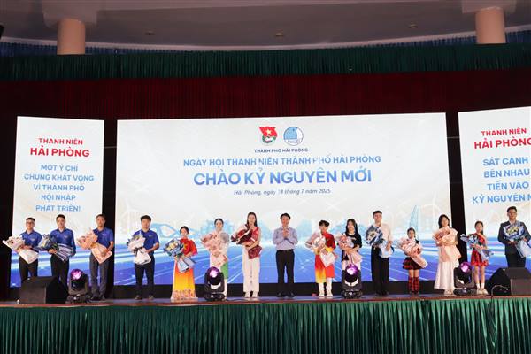 Sôi nổi Ngày hội “Thanh niên Hải Phòng chào kỷ nguyên mới”