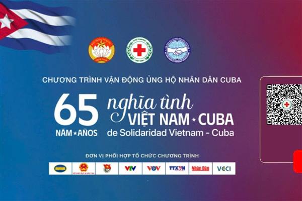 Kế hoạch tổ chức Chương trình vận động ủng hộ Nhân dân Cuba nhân Kỷ niệm 65 năm thiết lập quan hệ ngoại giao Việt Nam – Cuba