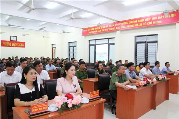 Phường Dương Kinh phát huy vai trò nòng cốt của lực lượng Công an, giữ vững an ninh trật tự, lan tỏa phong trào Toàn dân bảo vệ an ninh Tổ quốc