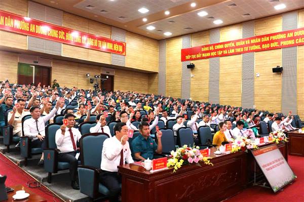 Đảng bộ phường An Dương tổ chức phiên trù bị Đại hội Đại biểu lần thứ Nhất, nhiệm kỳ 2025–2030