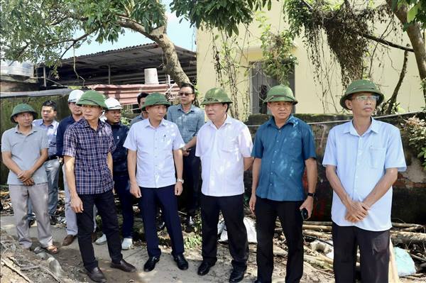 Ban Đô thị HĐND thành phố giám sát kết quả thực hiện Chương trình mục tiêu quốc gia xây dựng nông thôn mới tại xã An Khánh và xã Tiên Lãng
