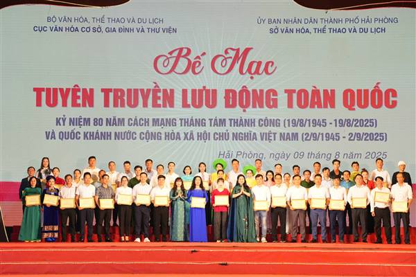 Đoàn Hải Phòng gặt hái nhiều Huy chương tại Hội thi Tuyên truyền lưu động toàn quốc năm 2025