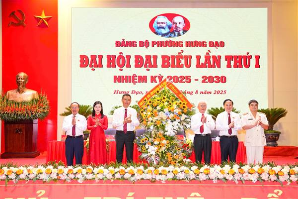 Đảng bộ phường Hưng Đạo: Đổi mới phương thức lãnh đạo, xây dựng chính quyền thân thiện, phục vụ Nhân dân