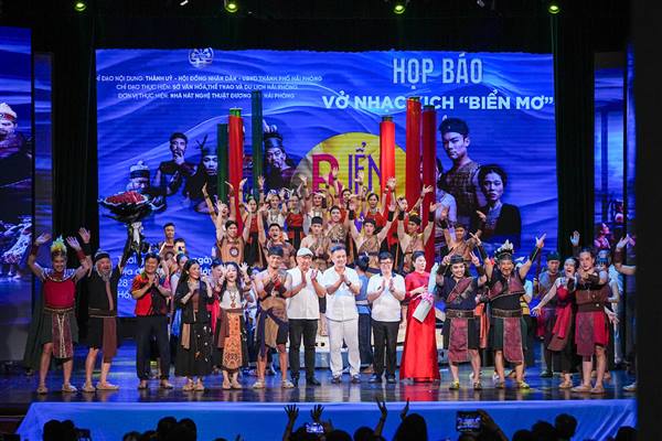 Lan tỏa giá trị nghệ thuật Vở nhạc kịch “Biển Mơ - Ước hẹn Kim Giao”