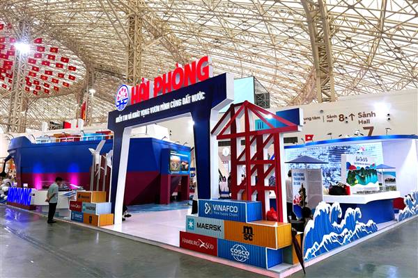 Hải Phòng khẳng định vị thế trung tâm động lực phát triển tại Triển lãm Thành tựu kinh tế - xã hội đất nước