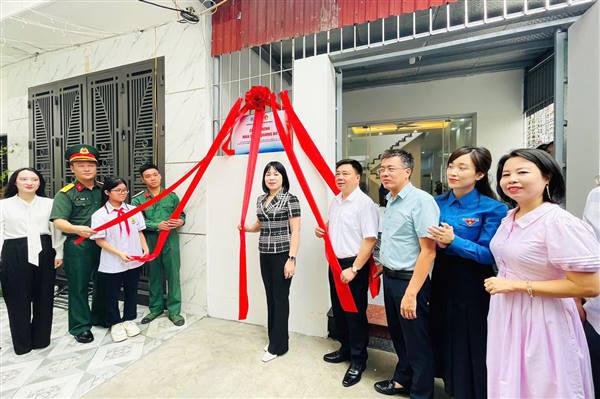 Phường An Biên khánh thành “Nhà khăn quàng đỏ” cho đội viên, thanh niên có hoàn cảnh khó khăn nhập ngũ năm 2025 