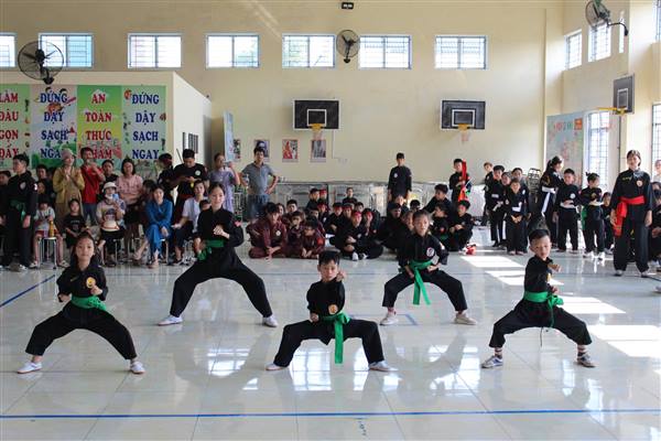 Hơn 160 võ sĩ tham dự Giải Võ thuật cổ truyền xã An Phú mở rộng lần thứ I 
