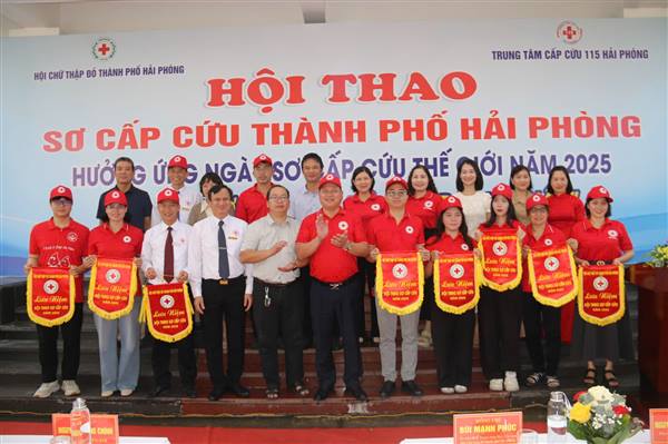 Hội thao Sơ cấp cứu Hải Phòng 2025: Nâng cao kỹ năng ứng phó, bảo vệ sức khỏe cộng đồng