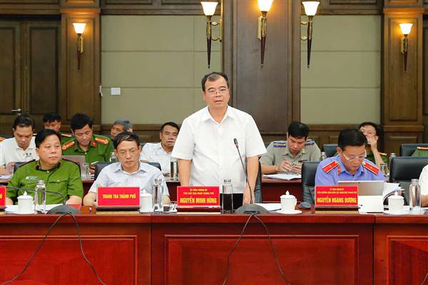 Ủy ban Pháp luật và Tư pháp của Quốc hội khảo sát tại Hải Phòng về công tác phòng, chống tội phạm và tham nhũng năm 2025