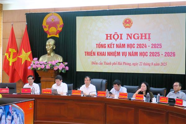 Hội nghị trực tuyến toàn quốc tổng kết năm học 2024 - 2025, triển khai nhiệm vụ năm học 2025 - 2026
