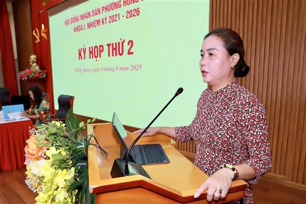 Phường Hồng Bàng phấn đấu giải ngân vốn đầu tư công đạt 100%