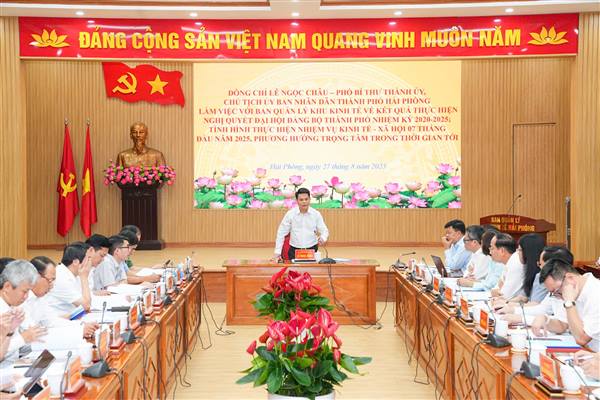 Ban Quản lý Khu kinh tế Hải Phòng cắt giảm tối thiểu 50% thời gian xử lý đối với nhóm thủ tục trọng điểm