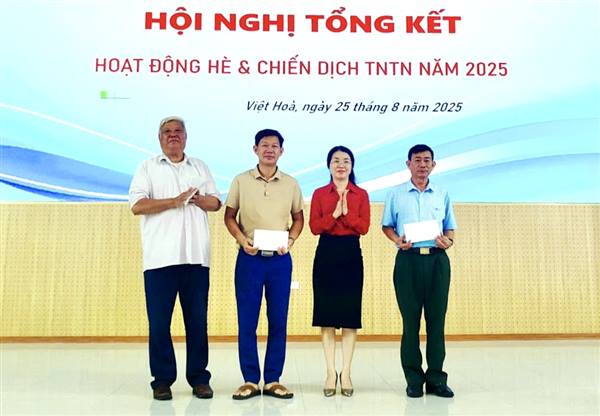 Phường Việt Hòa tổng kết hoạt động hè và chiến dịch thanh niên tình nguyện năm 2025