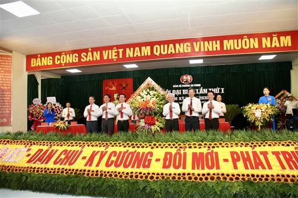 Đại hội Đảng bộ phường An Phong đặt mục tiêu đến năm 2030 trở thành đô thị văn minh, hiện đại