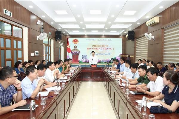 UBND phường Đồ Sơn triển khai nhiệm vụ phát triển kinh tế - xã hội các tháng cuối năm 2025