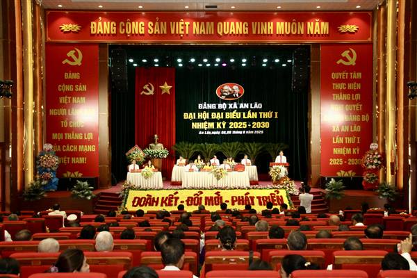 Đảng bộ xã An Lão tổ chức phiên trù bị Đại hội đại biểu lần thứ I, nhiệm kỳ 2025-2030
