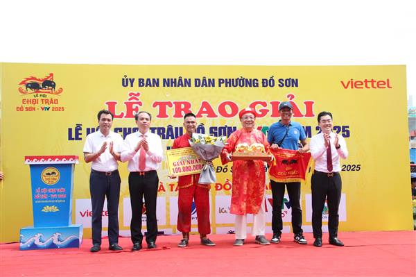 Lễ hội Chọi trâu truyền thống Đồ Sơn - VTV năm 2025 diễn ra thành công tốt đẹp