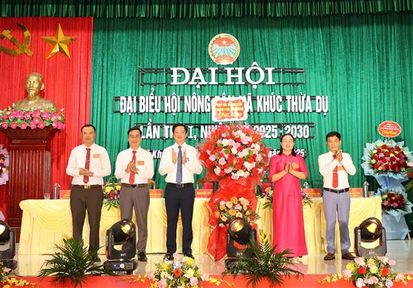 Hội Nông dân xã Khúc Thừa Dụ tổ chức thành công Đại hội đại biểu lần thứ I, nhiệm kỳ 2025–2030