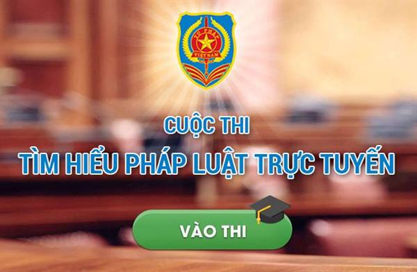 Tổ chức Cuộc thi “Tìm hiểu pháp luật trực tuyến năm 2025” từ ngày 01/10 đến 30/10/2025