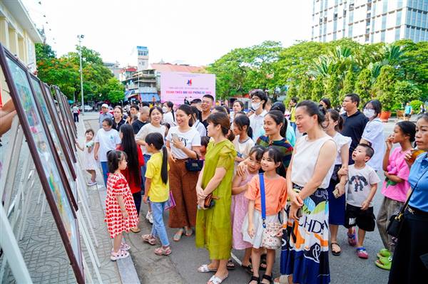 Triển lãm Tranh thiếu nhi toàn quốc năm 2025 diễn ra từ ngày 4-13/10 tại thành phố Hải Phòng