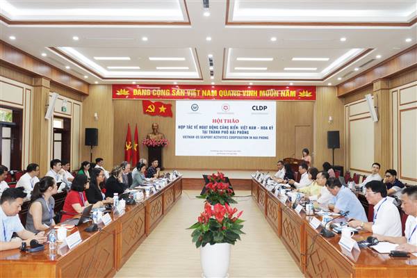Hội thảo “Hợp tác về hoạt động Cảng biển: Việt Nam - Hoa Kỳ” tại thành phố Hải Phòng