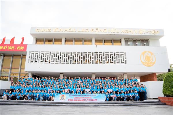 Hơn 2.000 đoàn viên Công đoàn tham gia Chương trình "Cảm ơn người lao động"