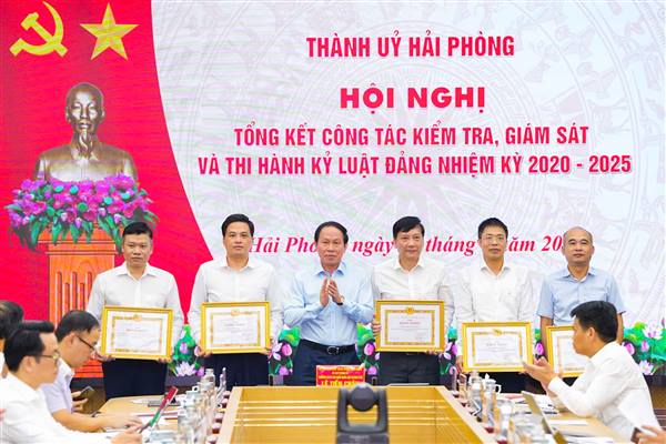 Hội nghị tổng kết công tác kiểm tra, giám sát và thi hành kỷ luật đảng nhiệm kỳ 2020-2025