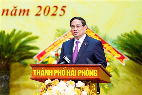 Hải Phòng phải tiếp tục đổi mới tư duy, quyết liệt hành động, giữ vững vai trò tiên phong đầu tàu, động lực phát triển