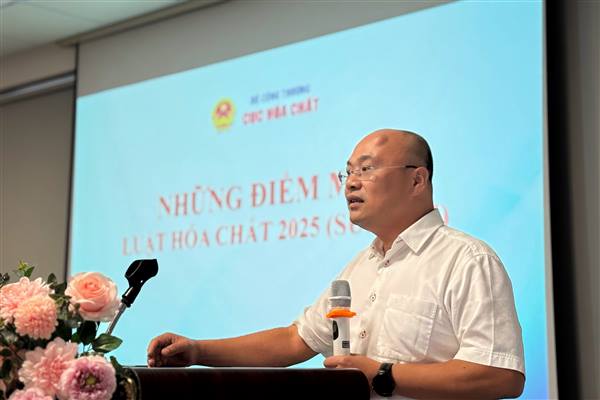 Sở Công Thương phổ biến Luật Hóa chất 2025 cho các cơ quan chức năng, tổ chức, doanh nghiệp