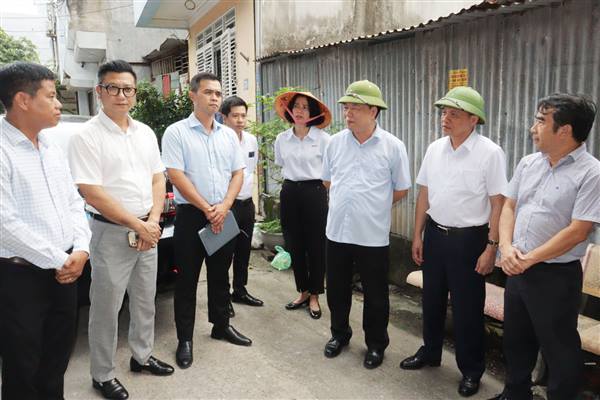 Giám sát công tác tiêu thoát nước và xử lý nước thải đô thị tại phường Lê Chân