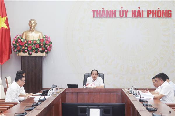 Thường trực Thành ủy nghe báo cáo, cho ý kiến về Điều chỉnh chủ trương đầu tư một số Dự án y tế