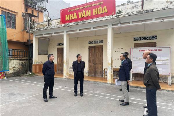 Phường An Biên kiểm tra các điều kiện phục vụ cuộc bầu cử đại biểu Quốc hội và đại biểu HĐND các cấp nhiệm kỳ 2026 - 2031