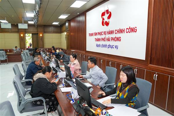 Trung tâm Phục vụ Hành chính công thành phố Hải Phòng: Sẵn sàng phục vụ người dân và doanh nghiệp tại địa điểm mới