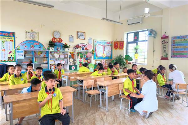 Tổ chức Orbis triển khai Dự án “Nâng cao năng lực chăm sóc mắt học đường” tại thành phố Hải Phòng