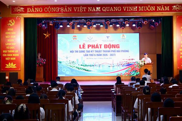 Phát động Hội thi Sáng tạo kỹ thuật thành phố Hải Phòng lần thứ 6