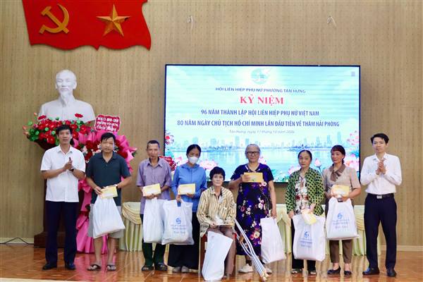 Hội Liên hiệp Phụ nữ phường Tân Hưng: Đồng hành, hỗ trợ phụ nữ có hoàn cảnh khó khăn