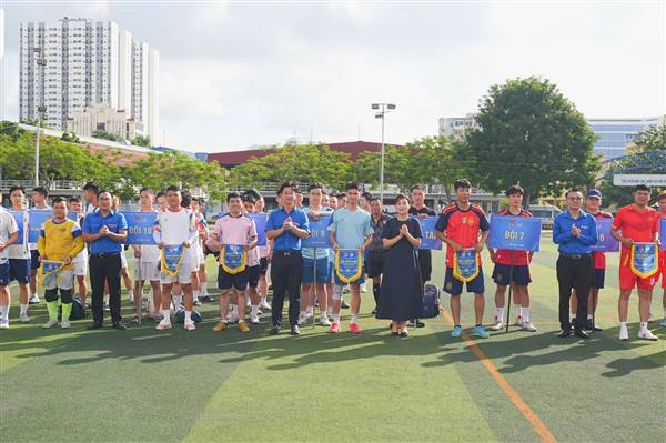 Khai mạc Giải bóng đá Cán bộ, đoàn viên, thanh niên Hải Phòng năm 2026