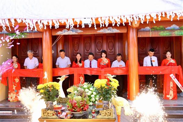 Khánh thành đình làng An Luận ở xã An Lão