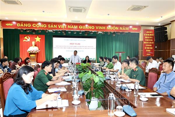 Xã An Lão triển khai công tác tuyển chọn và gọi công dân nhập ngũ, tham gia Công an nhân dân năm 2027
